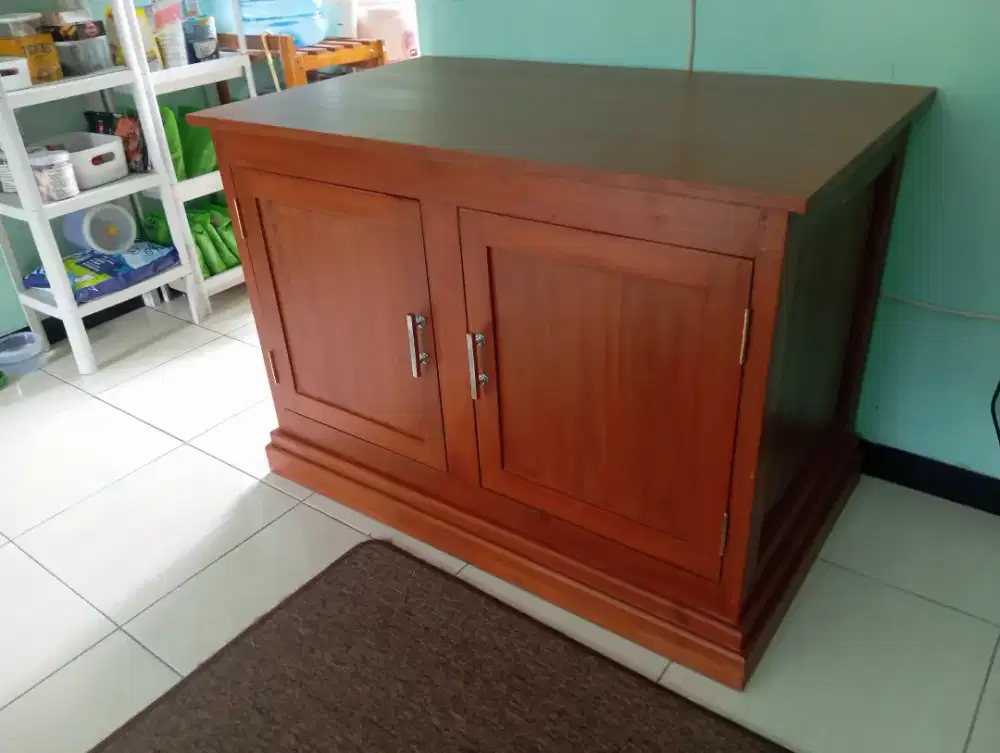 Meja akuarium kabinet