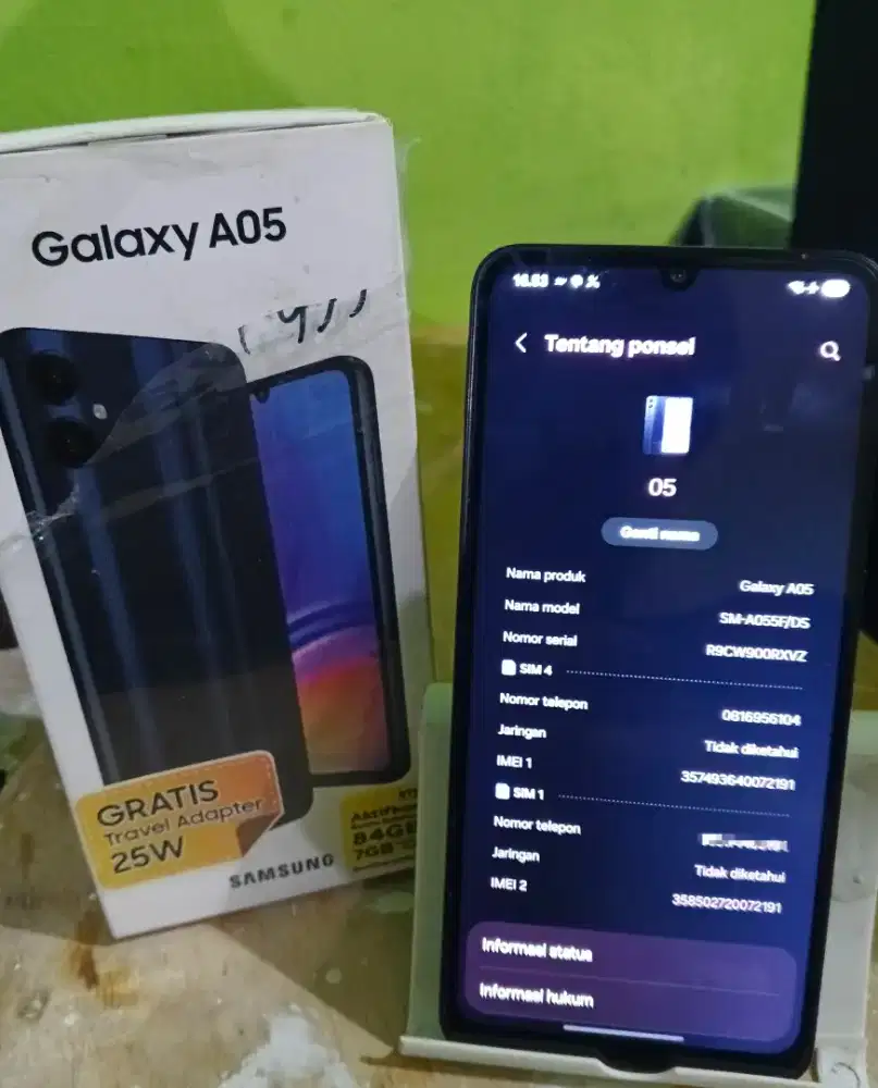 Samsung A05 ram 4/64