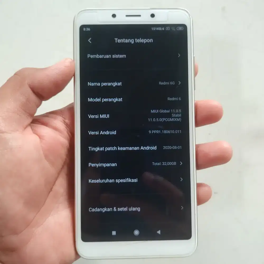 Xiaomi Redmi 6 Gold 3GB 32GB