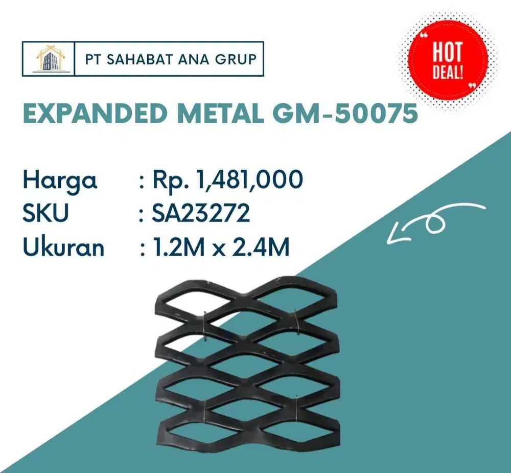 EXPANDED METAL GM-50075