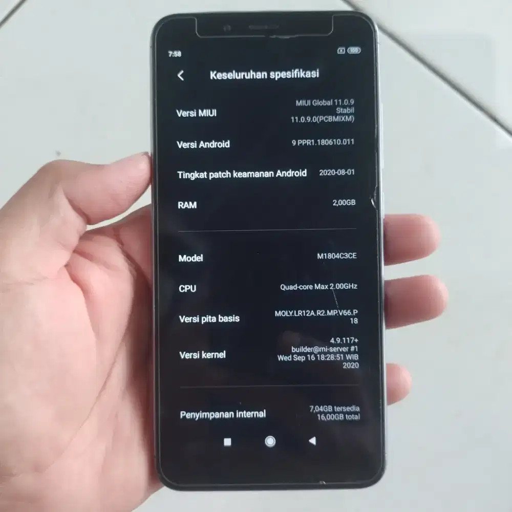 Xiaomi Redmi 6A Black Grey 2GB 16GB