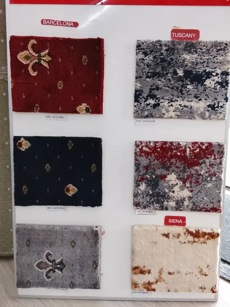 Jual dan pasang karpet roll