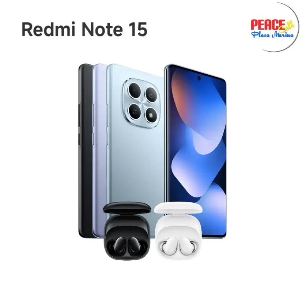 Redmi Note 15 4G 8/128 8/256 Free buds 6 play