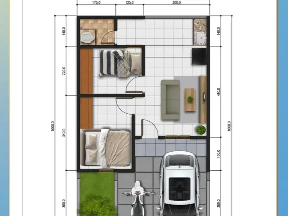 Perumahan subsidi cicilan 1jt an