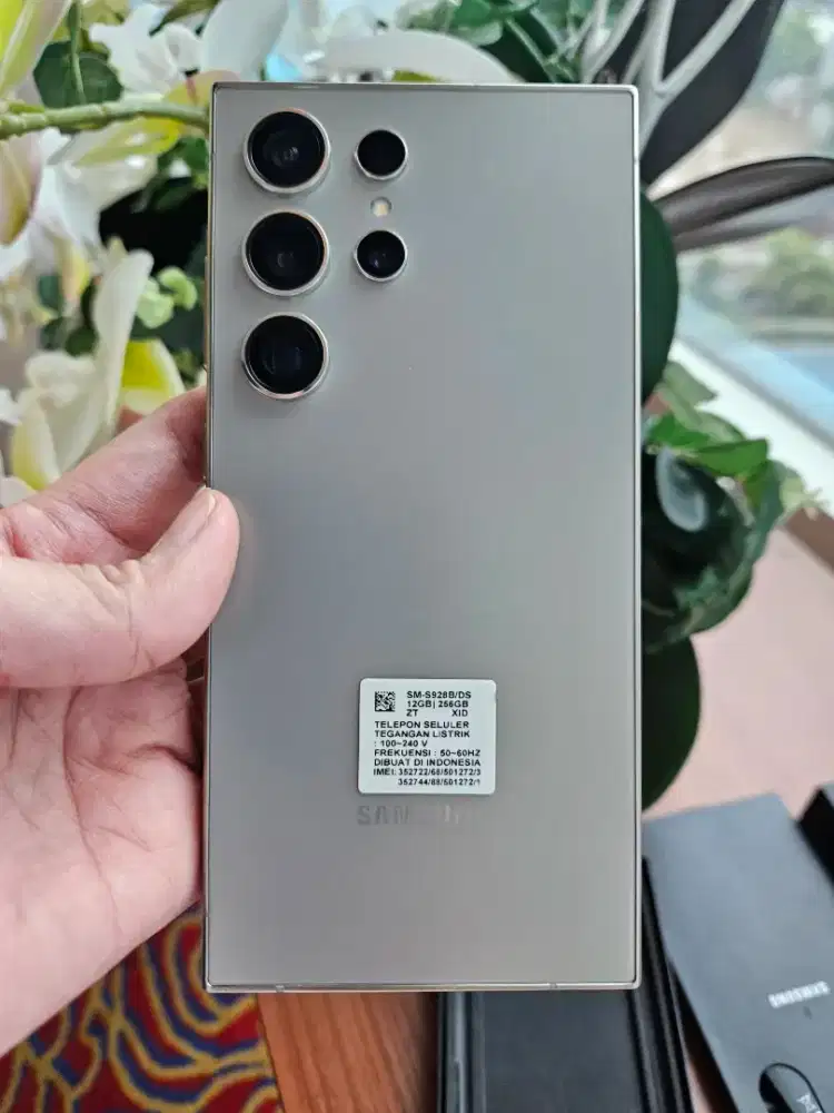 Samsung s24 ultra 256gb SEIN lengkap ori mulus
