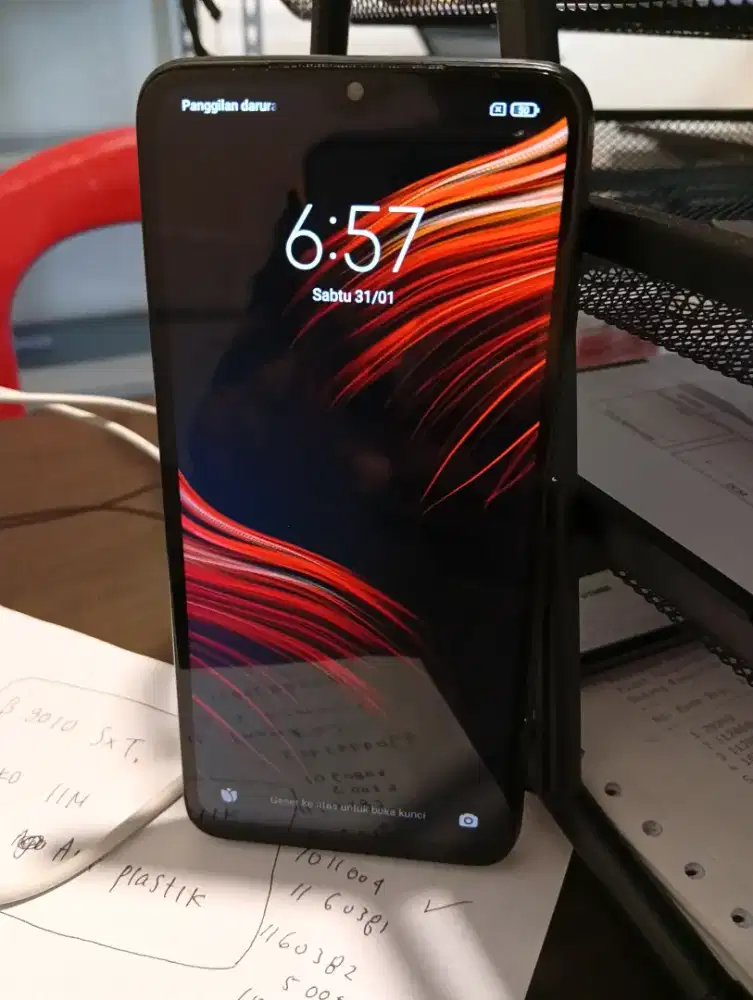 POCO M3 4/64 warna hitam
Minus camera depan gajelas