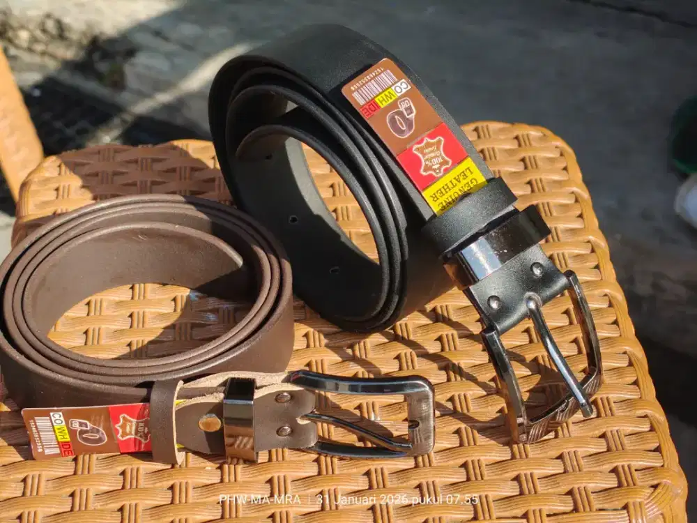 Sabuk Full Kulit Sapi Asli ( GRATIS ONGKIR )