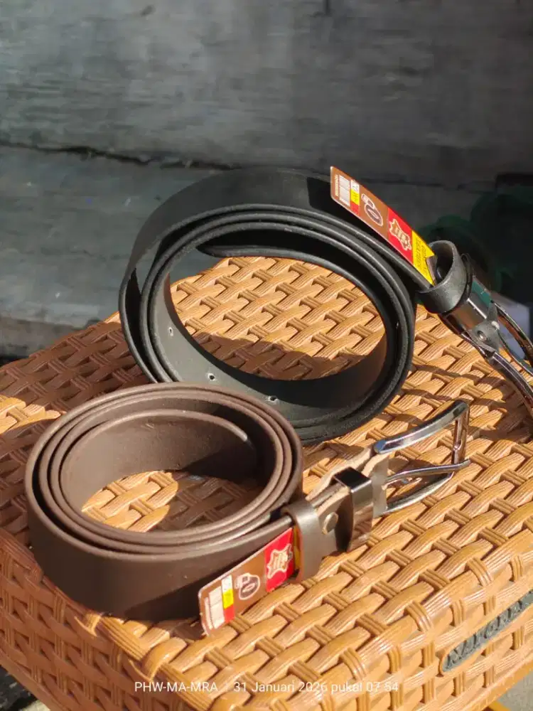 Sabuk Full Kulit Sapi Asli ( COD JOGJA )