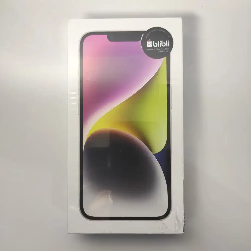 iPhone 14 Starlight iBox Blibli New Segel