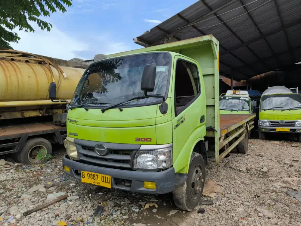 Hino dutro 130 MDL dobel long bak besi 5.9m thn 2018