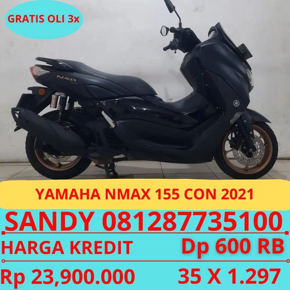 YAMAHA NMAX 155 CON 2021 DP MURAH 600 RIBU GUYSS