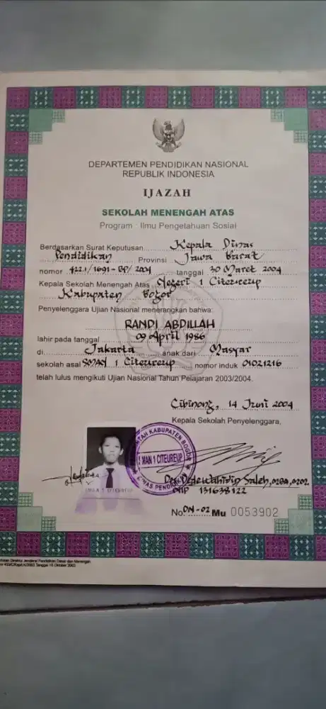 Siap siaga butuh kerja