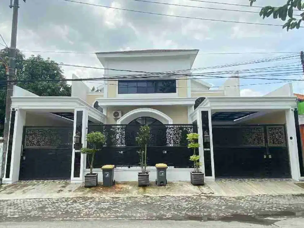 Jual Rumah Luas 482m² Ada Kolam Renang Bonus FURNISHED Kedurus Kebraon Surabaya