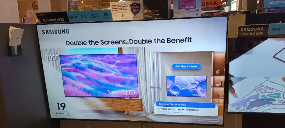 Tv samsung 65u8500 stok terbatas