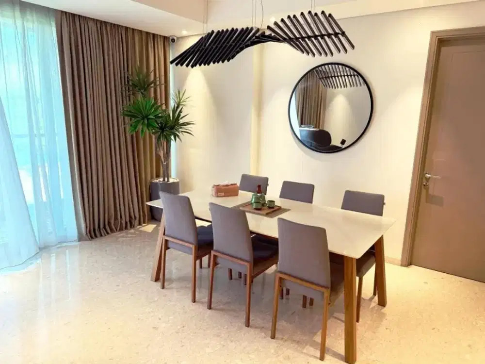 Unit Langka! Gold Coast PIK Type Terrace 168m2 Gandeng Full Furnish Mewah