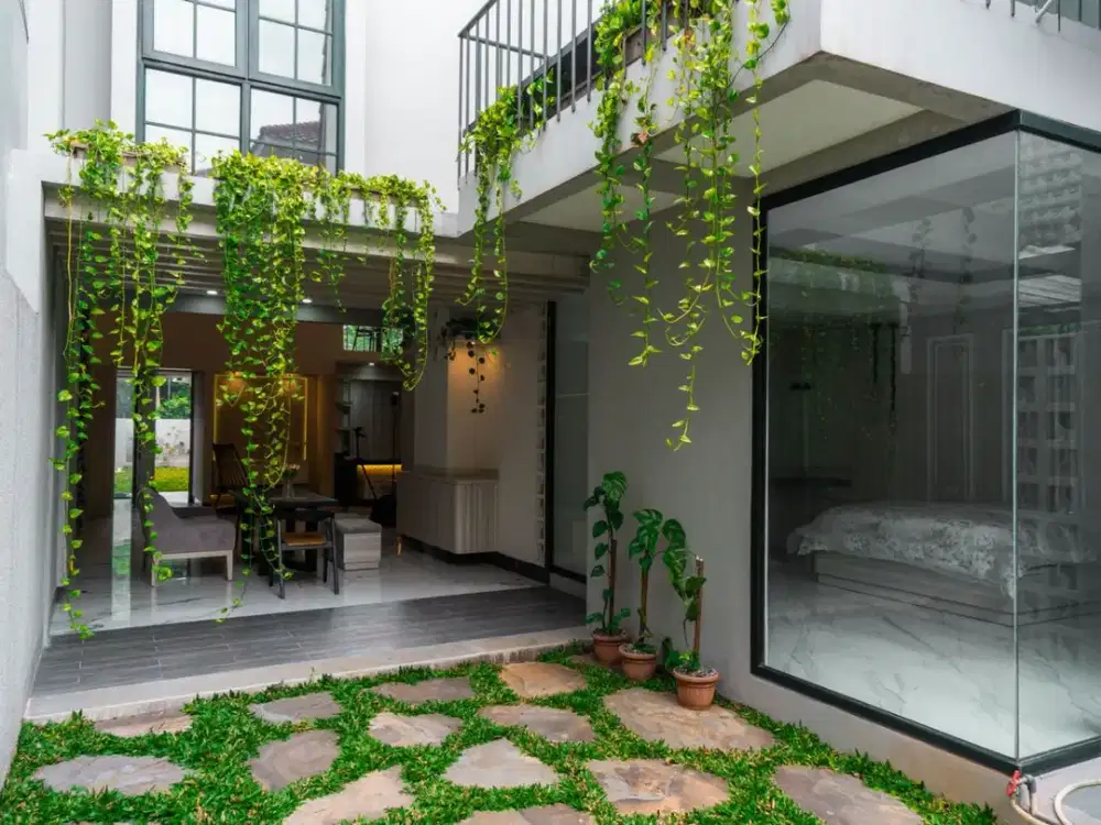 RUMAH BARU MEWAH FULLY FURNISHED – KAV. DPRD DKI CIBUBUR