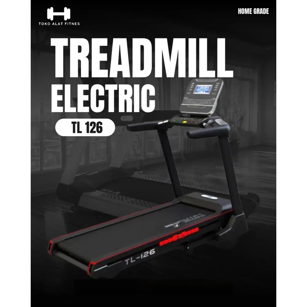 Treadmill Elektrik Like New – Mulus & Terawat