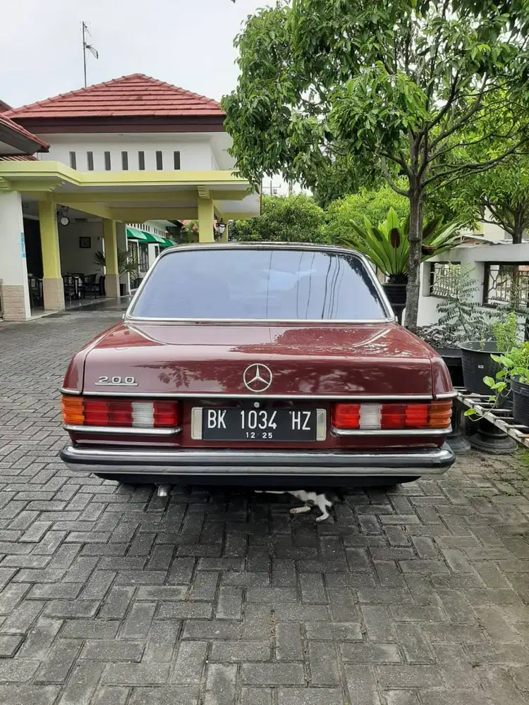 Mercedes-Benz Tiger 200 W123 | Klasik Elegan | Siap Pakai
