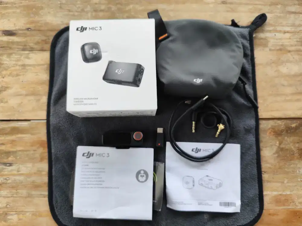 DJI MIC 3 Rx Receiver Only Action Camera Alt Gopro Xiaomi Lark Rode