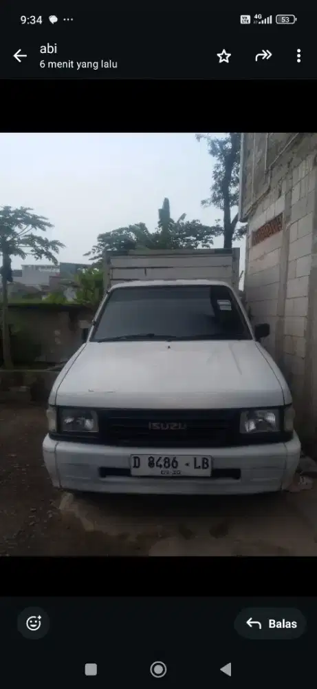 Dijual cepat pick up box tahun 19999