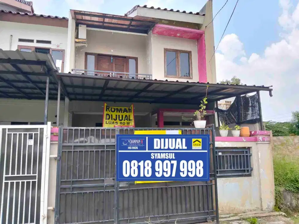 Dijual Komp Mutiara Residence Pondok Karya Pondok/Pondok Aren Dekat ke Jl Raya Ceger/Bintaro Sektor 5