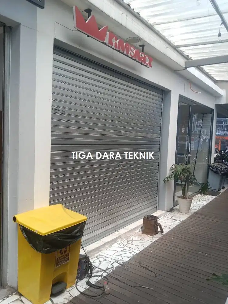 Gerbang Ruko Toko, pintu harmonika / rolling door / folding gate murah