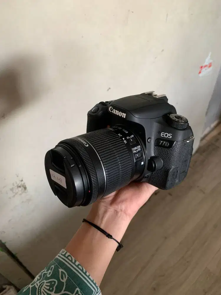 CANON 77D + KIT STM ICK 1148
