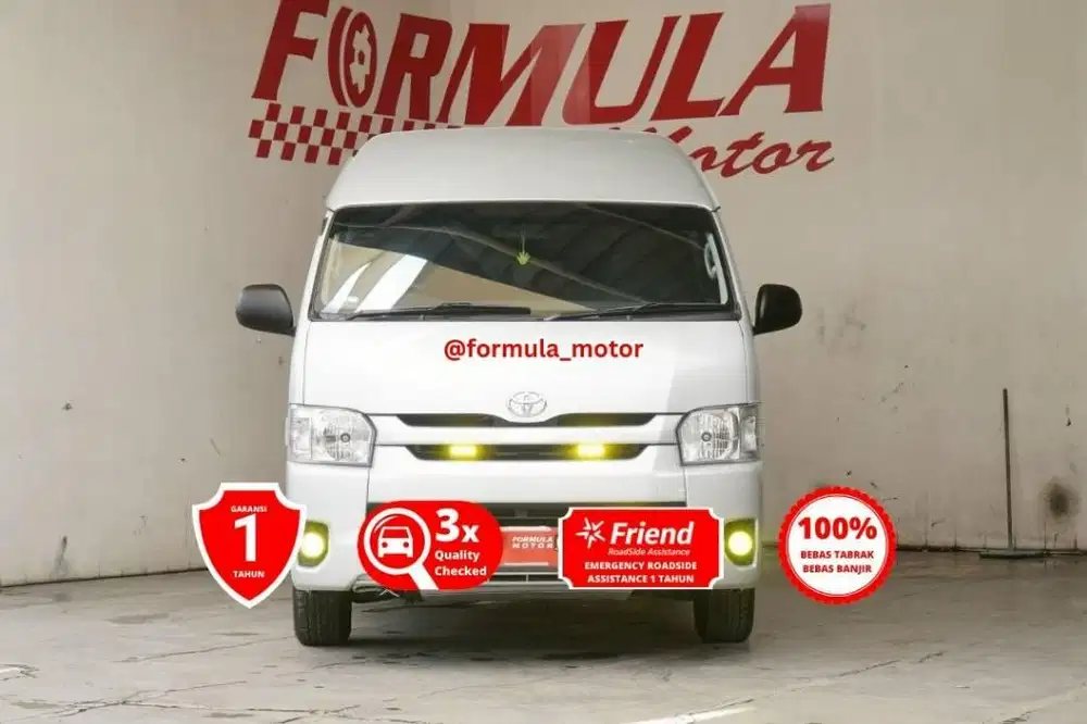 (LOW KM 91RB) Toyota Hi Ace Commuter Diesel 2.5 MT 2019