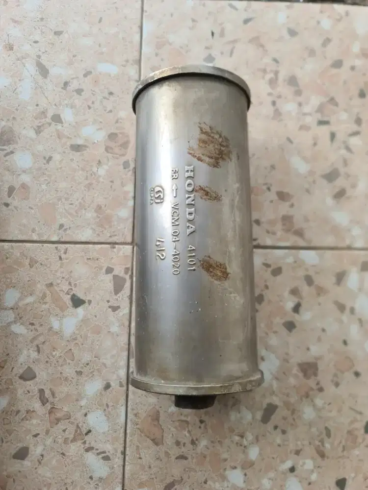 Resonator knalpot honda jazz