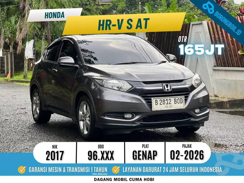 Honda HRV S CVT 2017 abu abu