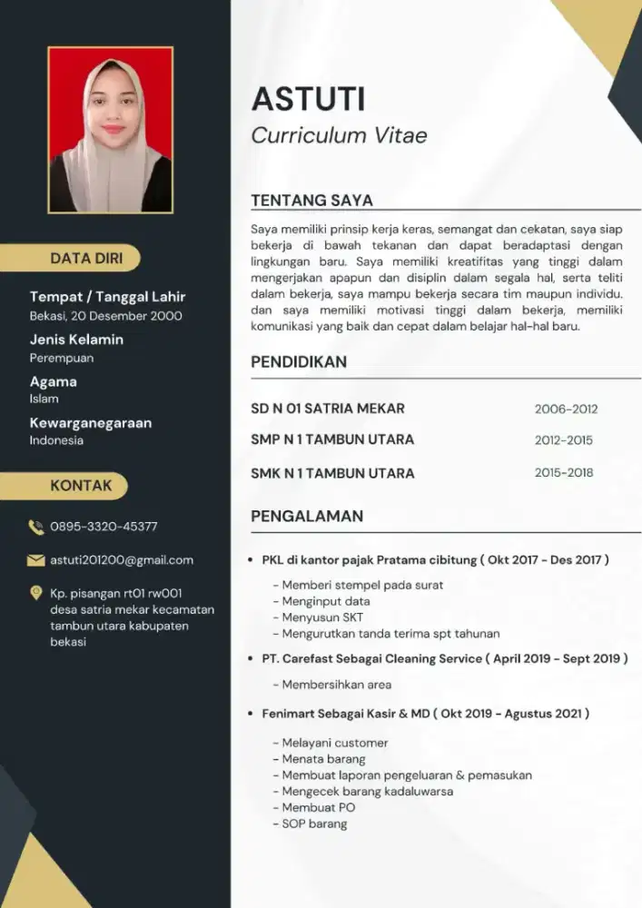 Info Lowongan pekerjaan