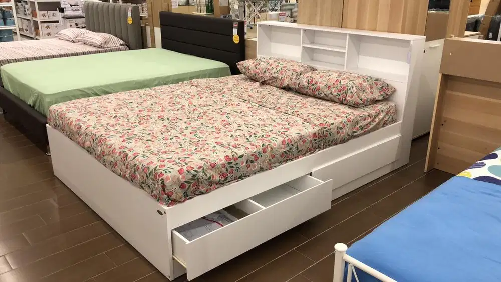 ranjang storage uk 160x200cm