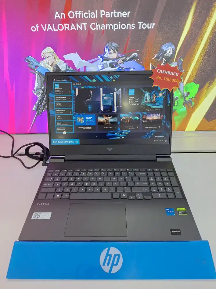 Cicilan laptop Hp viptus promo bunga 0% tanpa dp syarat cukup ktp aja