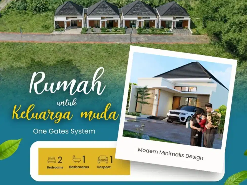 Rumah Row Enam Meter Kasihan Bantul Dekat UMY