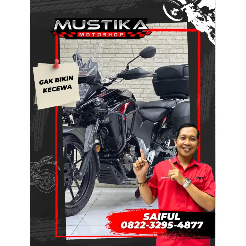 Odo 4rb Istimewa!!Suzuki V Strom 2024 Black N Asli Full paper-Mustika