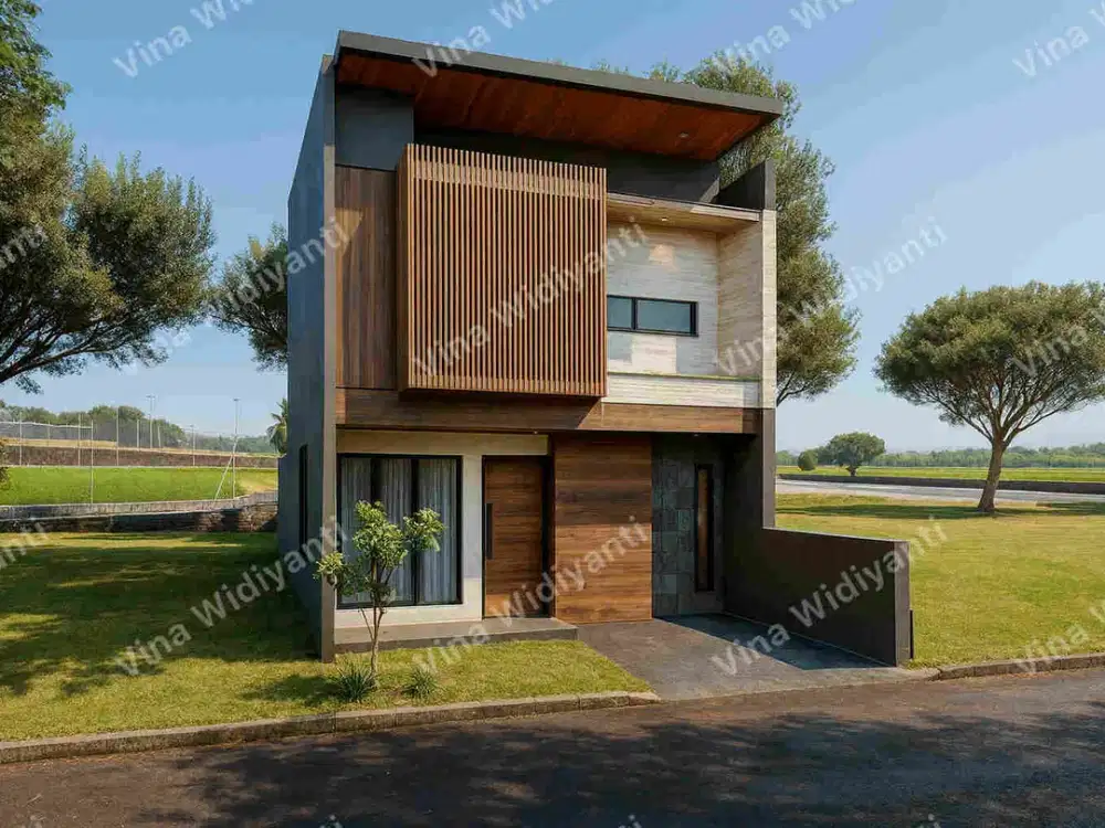 Dijual Rumah Kontemporer, 4 km Kampus UII