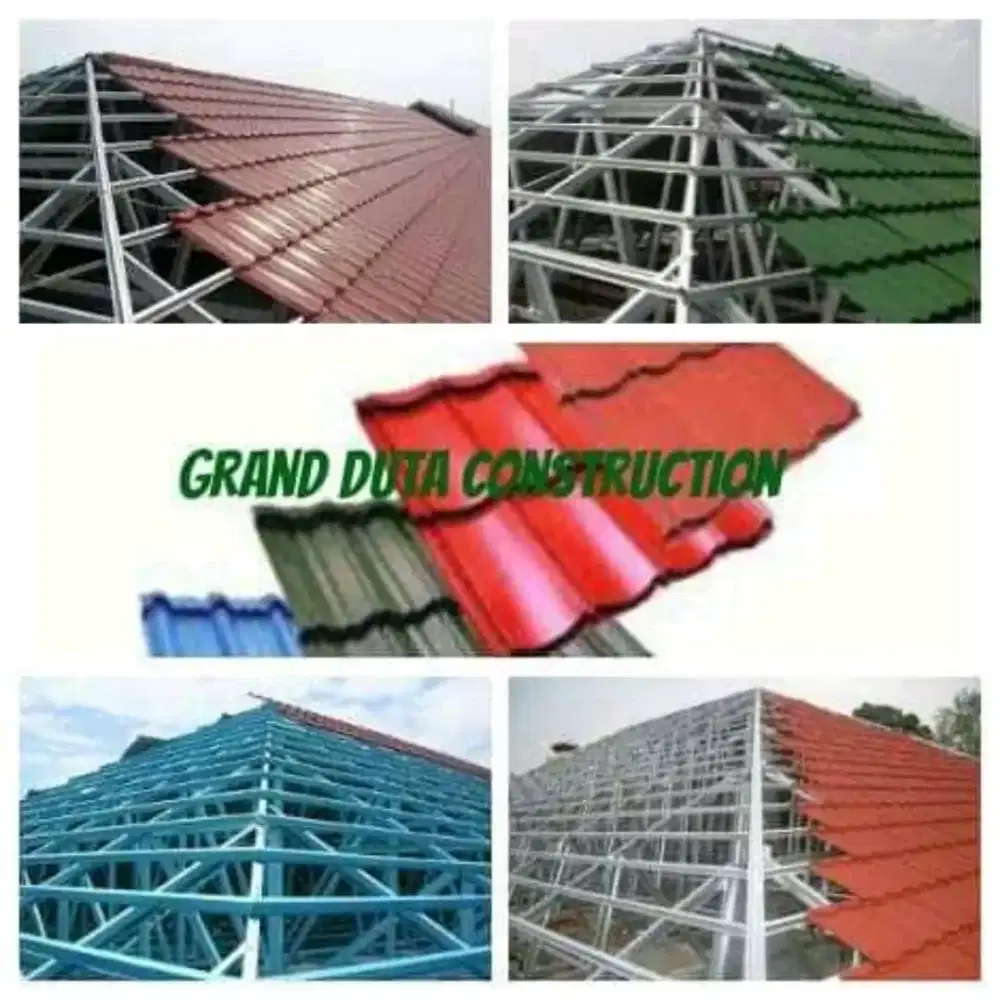 Rangka atap baja ringan dan canopy baja ringan