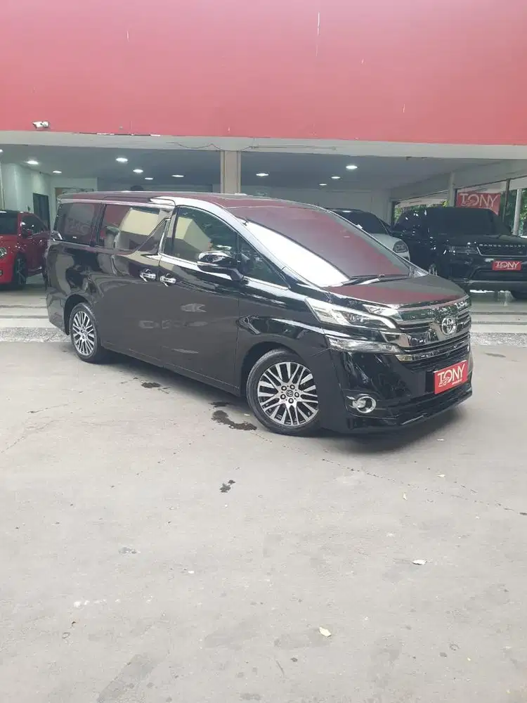 #Tony Mobil# Toyota New Vellfire 2.5 G ATPM 2015 Hitam