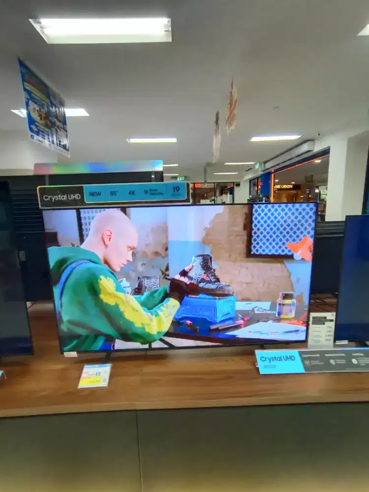 Samsung 4k semart tv lagi ada promo bunga 0%free 1xsampai2x cicilan