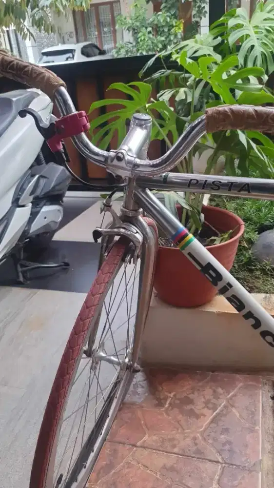 Sepeda Fixie Bianchi Pista Road Bike