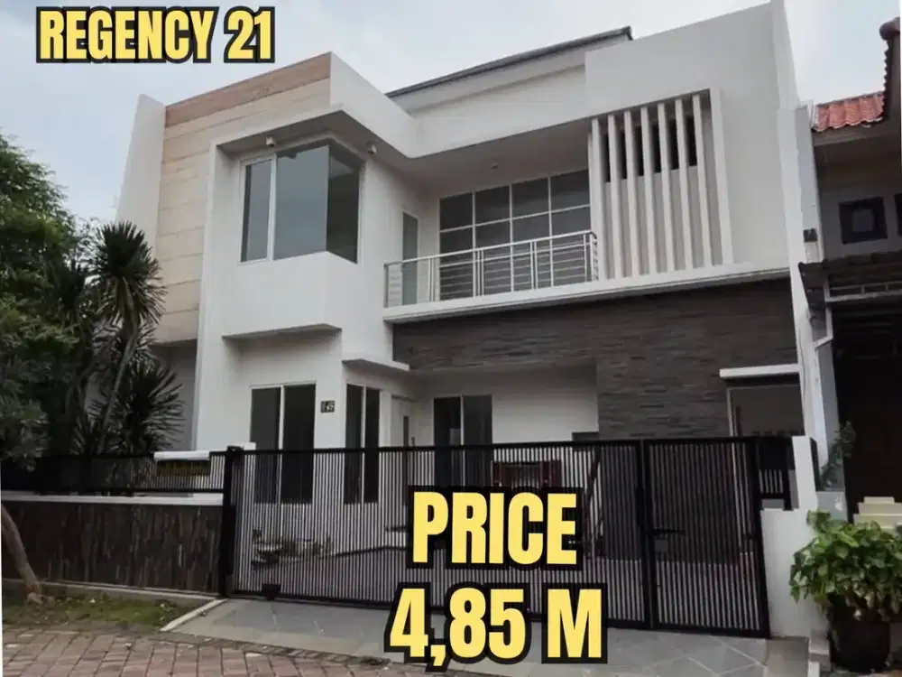 ‼️SIAP HUNI‼️RUMAH BARU MEWAH MODERN MINIMALIS REGENCY 21 SURABAYA TIMUR. DEKAT ITS, MANYAR, KLAMPIS, DHARMA HUSADA, KEPUTIH, Dsb