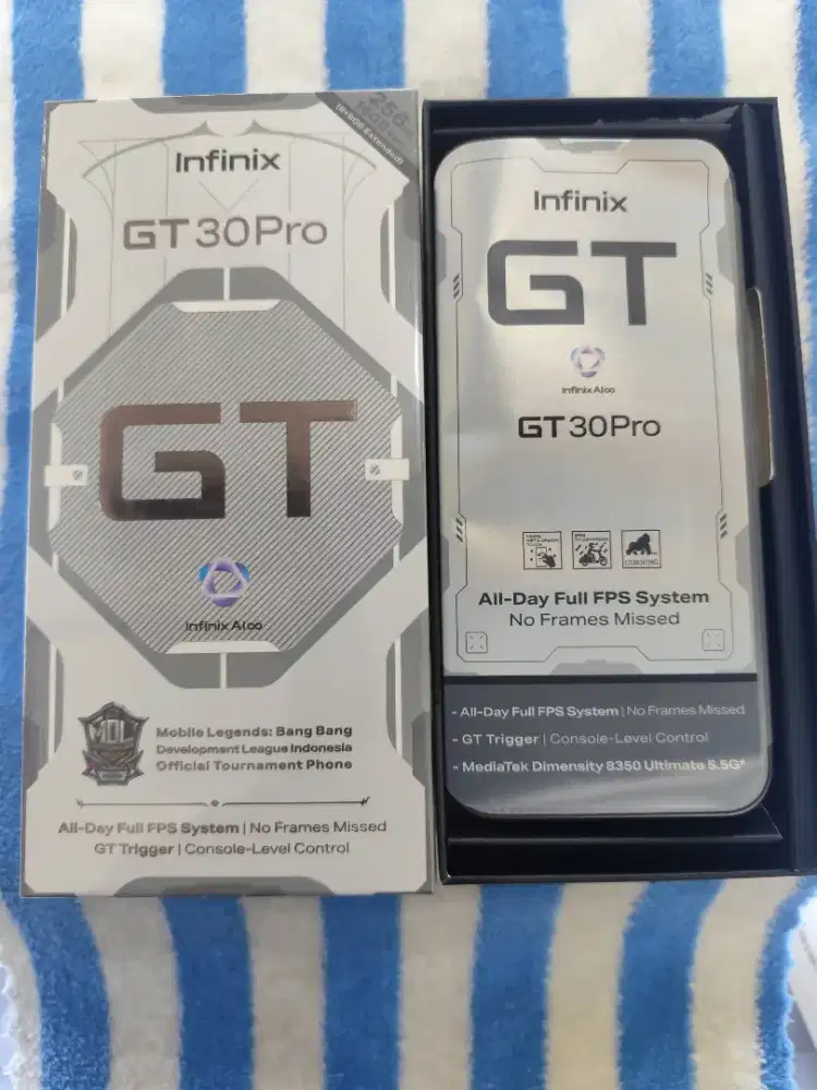 Baru 1 Minggu Pake Infinix GT 30 Pro 5G Ram 8/256GB Resmi Garansi Full