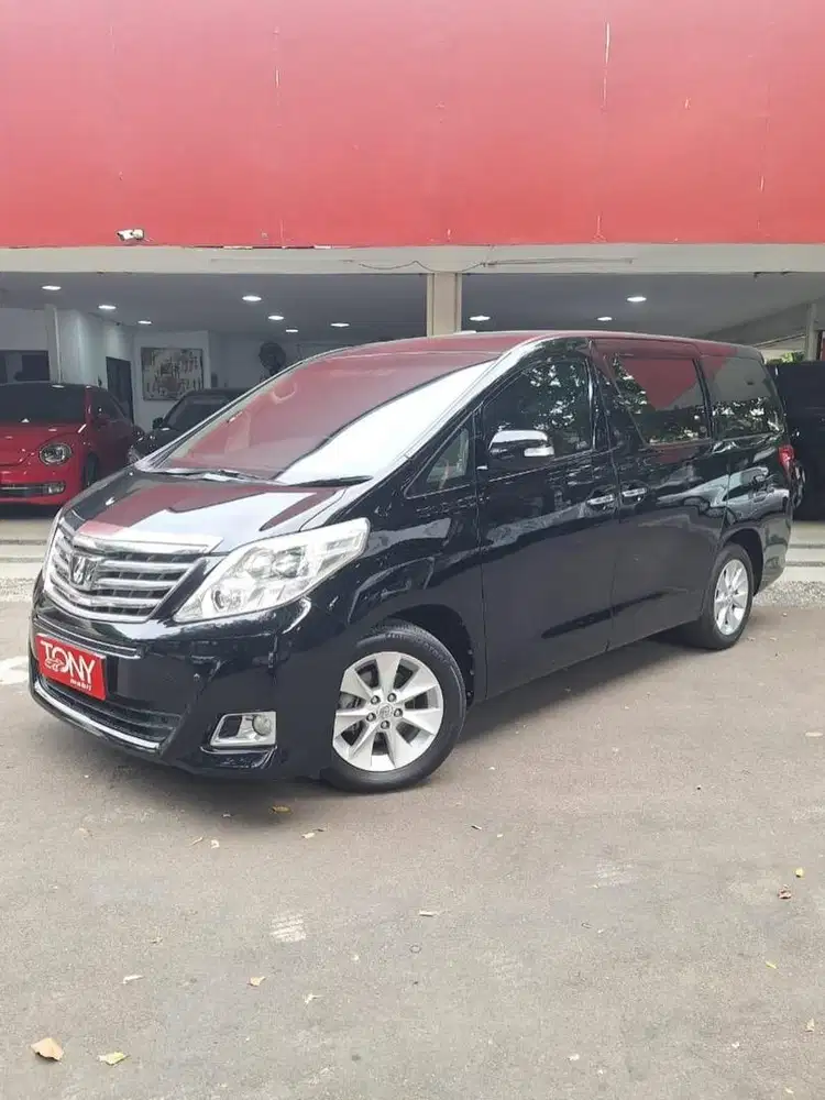 #Tony Mobil# Toyota Alphard 2.4 G ATPM 2013 Hitam