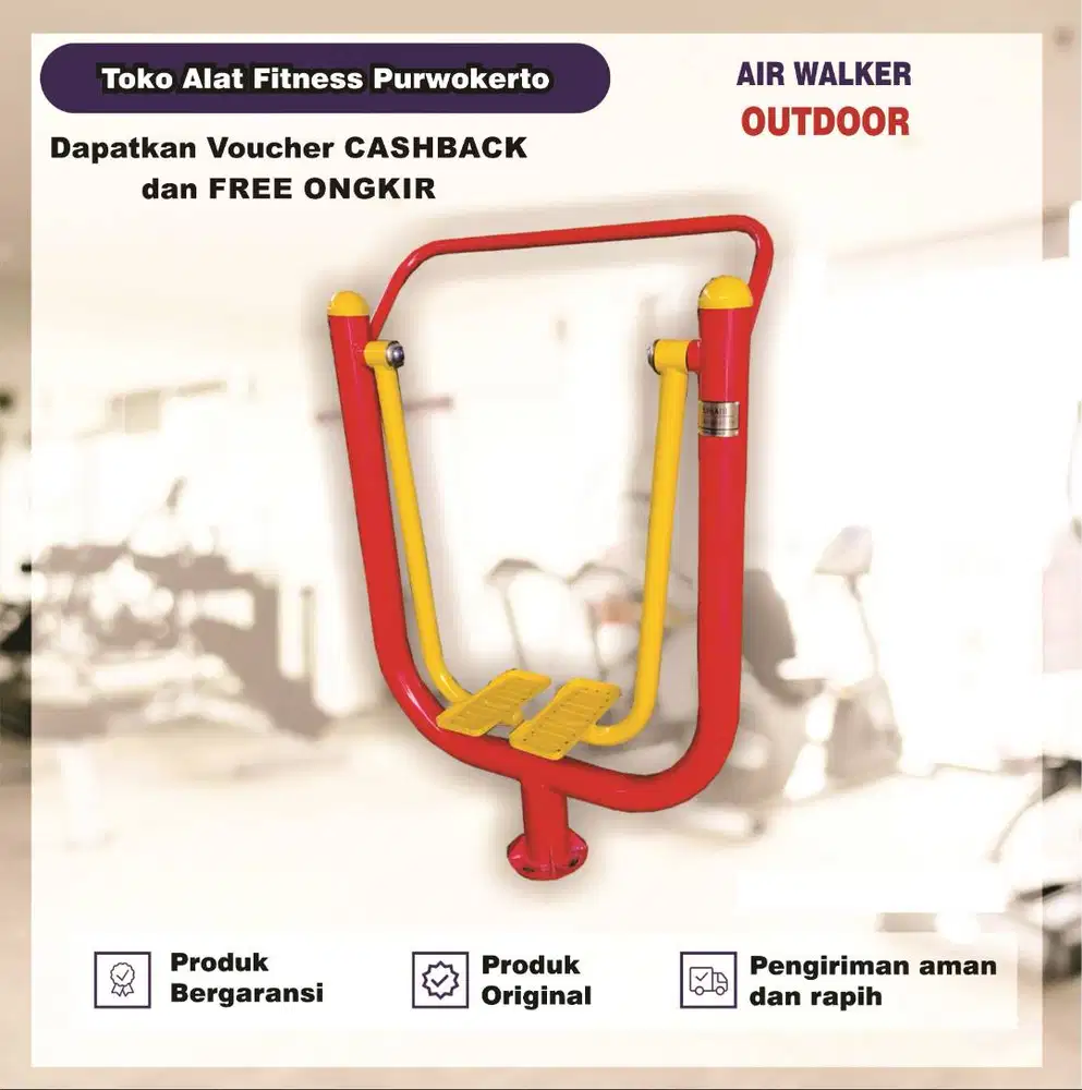 Air walker alat fitness outdoor taman anti karat
