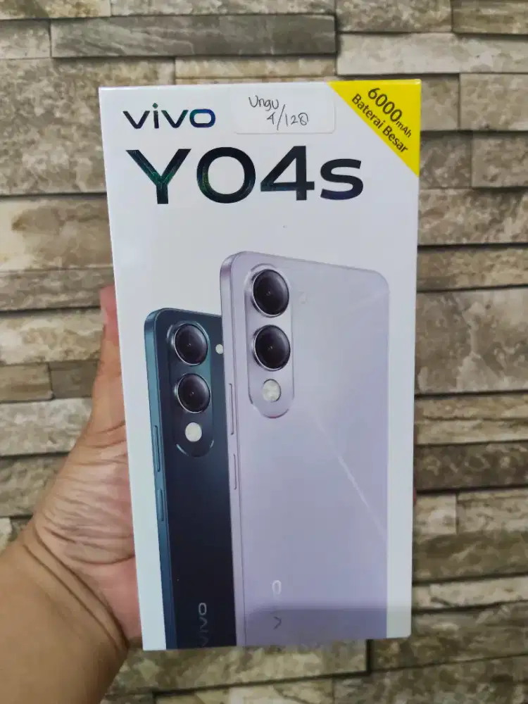 VIVO Y04s 4GB/64GB & 4GB/128GB Garansi Resmi