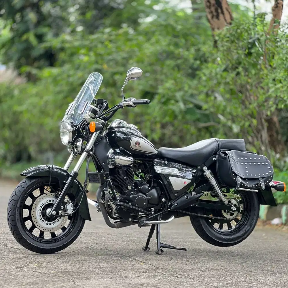 BENELLI MOTOBI 200 EFI 2024 HITAM KM 1K PAJAK PANJANG TANPA PR