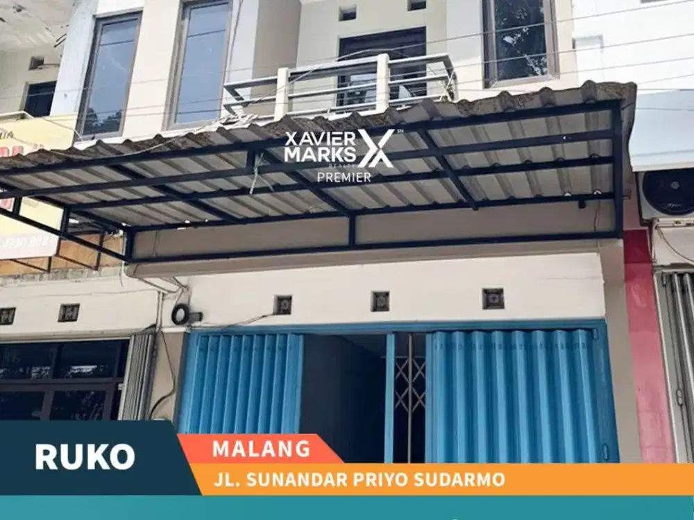 Properti Langka Ruko Strategis Nol Jalan Sunandar Priyo Blimbing Malang