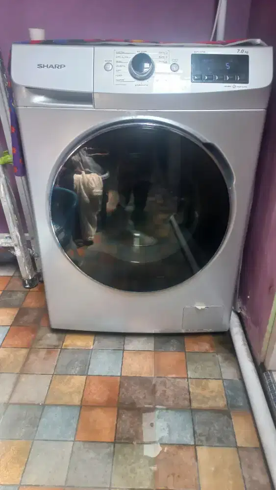 Mesin cuci SHARP front loading