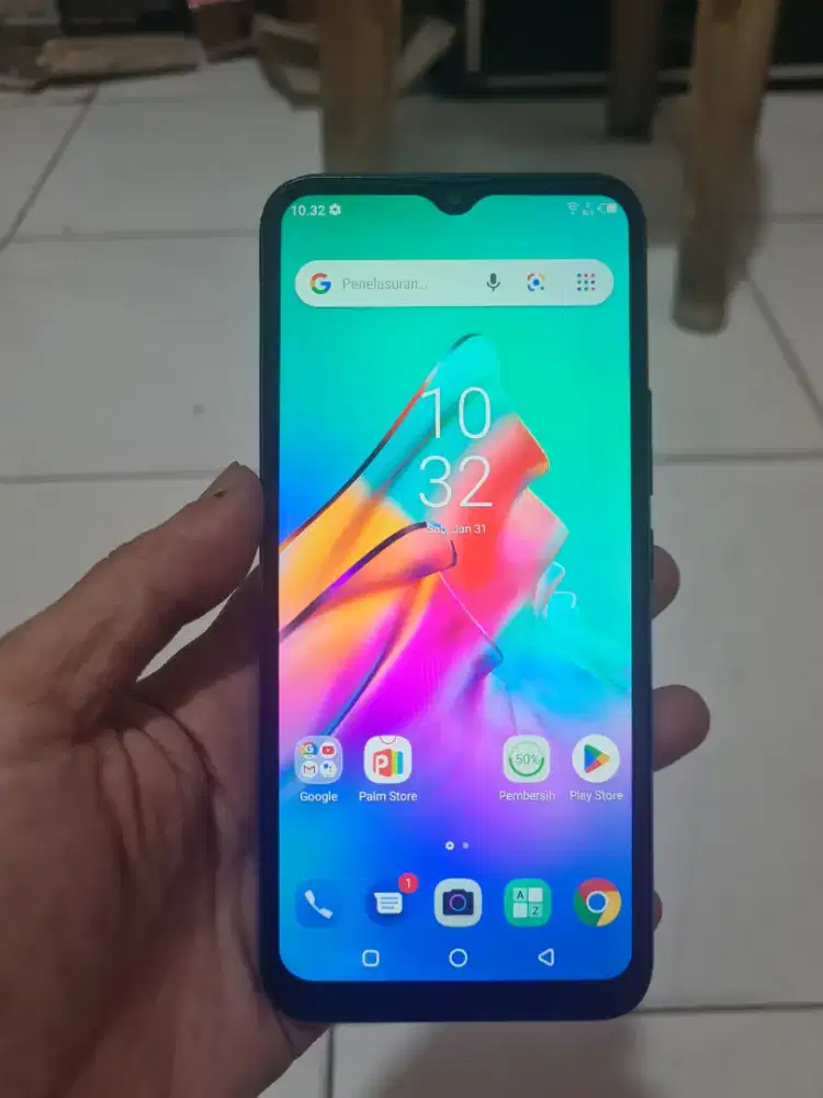 Jual infinix smart 5 bekas anak pakai masih normal mulus layar bersih