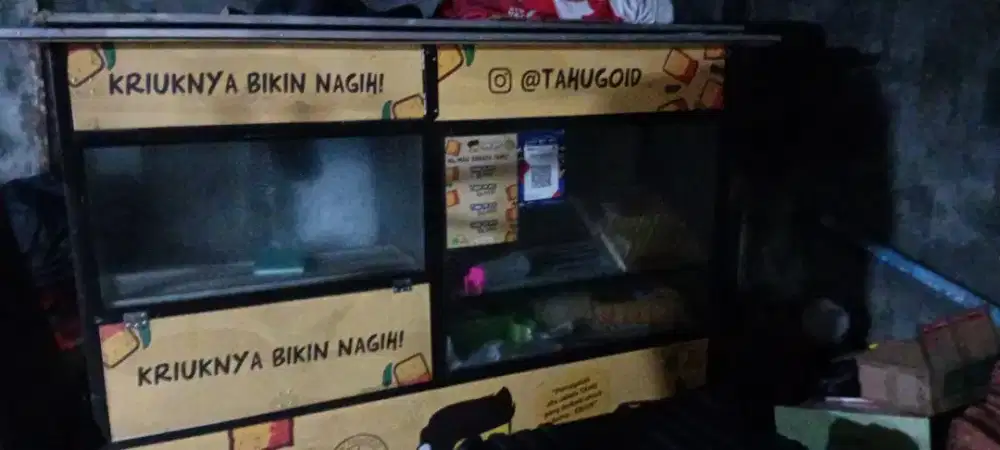 Gerobak bahan stainless steel